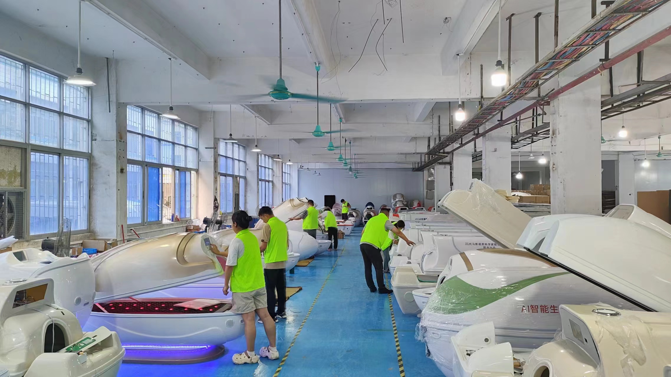 BTWS factory manufacturing workshop for heating mats